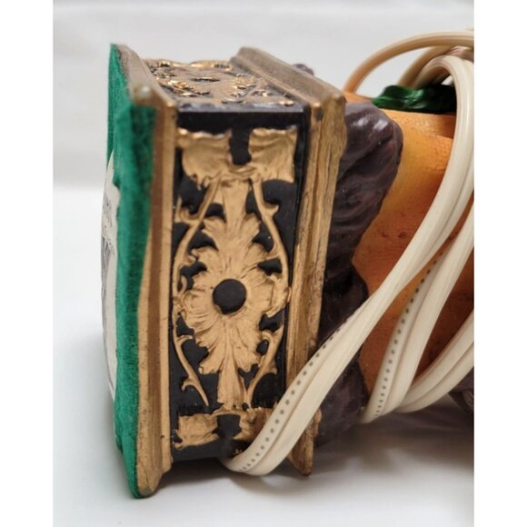 Vintage Pencil Santa Claus 13.5" Candle Lamp Garland Lantern Christmas Decor - Picture 8 of 10